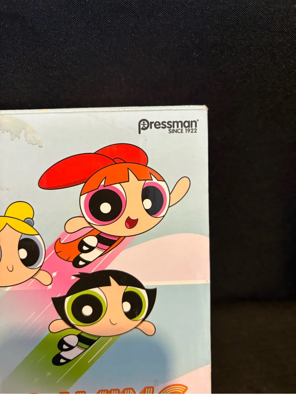 POWERPUFF GIRLS Saving Townsville Before Bedtime Board Game  w/ Mini Figs 2016